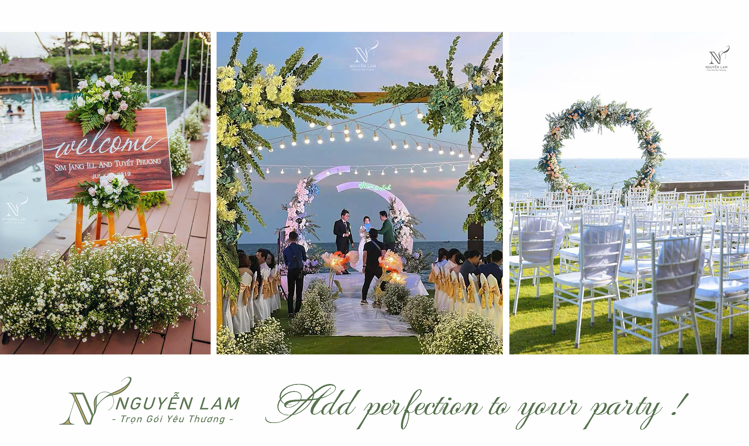 Trang trí tiệc ngoài trời Phan Thiết - Mũi Né